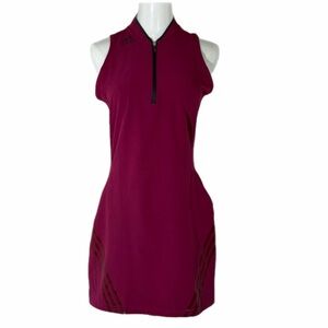Adidas Golf/Tennis Sleeveless 1/4 Zip Dress Size XS